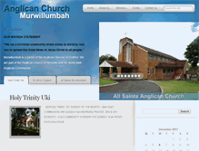 Tablet Screenshot of anglicanchurchmurwillumbah.com